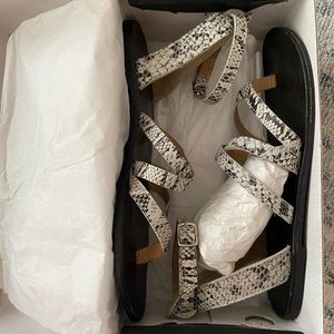 Matisse Snakeskin Sandals